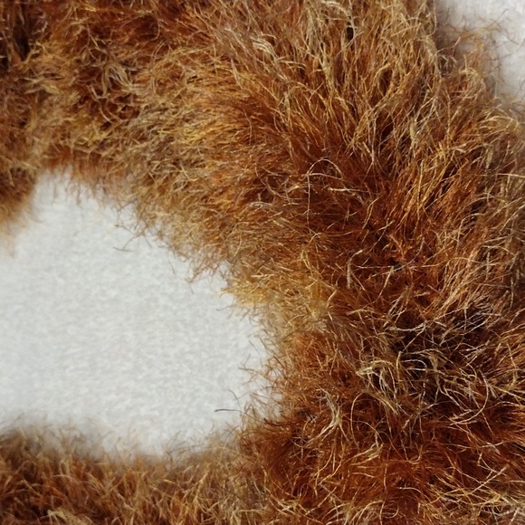 Handcrafted, crocheted scarf length 60 in. - Picture 2 of 5